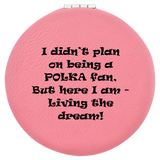 Compact/Mirror - Polka Fan