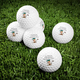 Goofy Golf Balls - "Worst Day of Golf..." - 6pcs