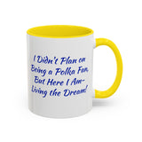 Coffee Mug - "Polka Fan Living the Dream"