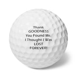 Goofy Golf Balls - "LOST Forever" - 6pcs