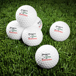 Goofy Golf Balls - "Weapons of Grass Destruction" - 6pcs