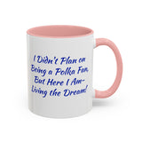 Coffee Mug - "Polka Fan Living the Dream"