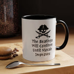 Coffee Mug - "The Beatings Will Continue Until Morale Improves"