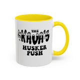 Coffee Mug - "The Kava's Husker Push" Logo