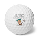 Goofy Golf Balls - "Worst Day of Golf..." - 6pcs