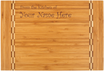 Bamboo Cutting Board - Your Name Added