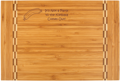 Bamboo Cutting Board - Not a Party