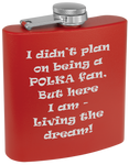 Flask - Polka Fan