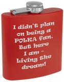 Flask - Polka Fan