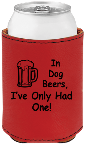 Koozie Beverage Holder - Dog Beers